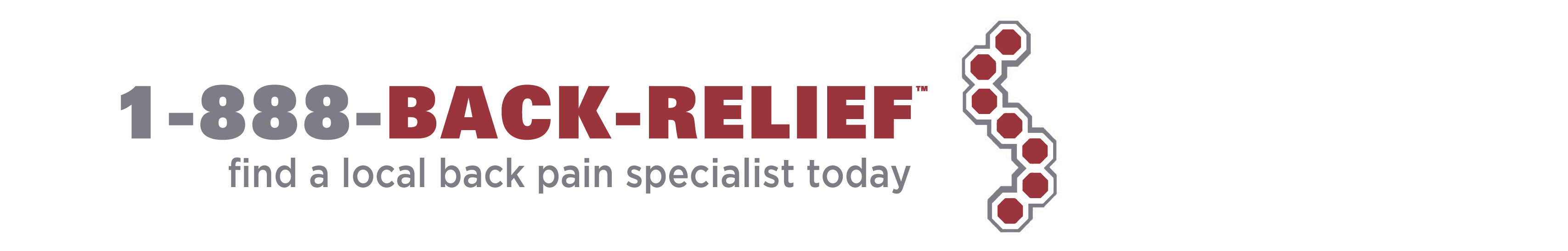 1-888-Back-Relief – Find a local back pain specialist